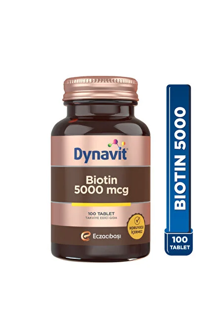 Dynavit Biotin 5000 mcg 100 Tablet