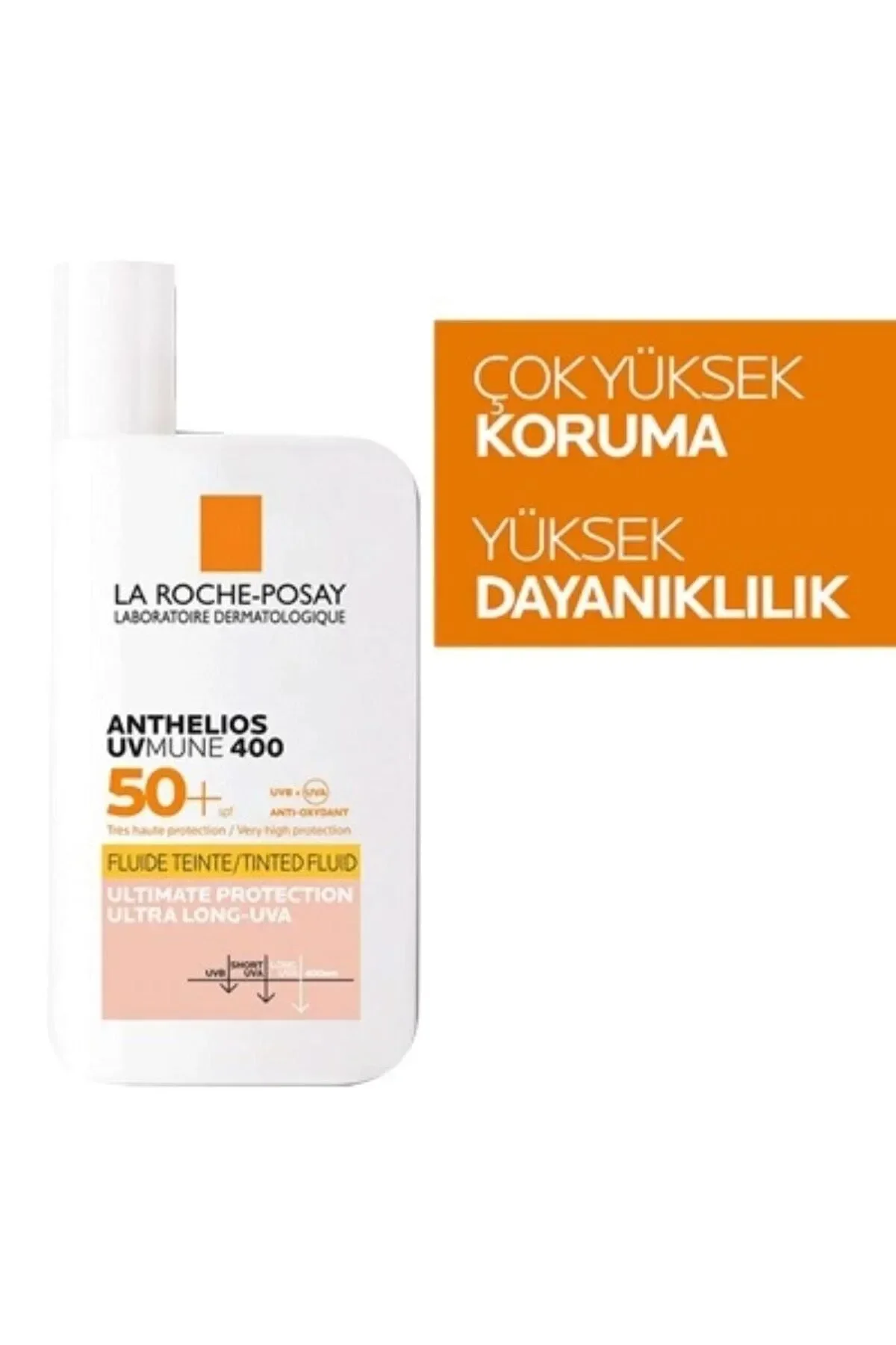 La Roche Posay Anthelios Uvmune Fluid Tinted SPF50+ 50 ml