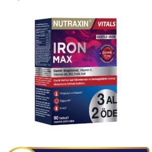 Nutraxin Iron Max 90 Tablet - 3 Al 2 Öde