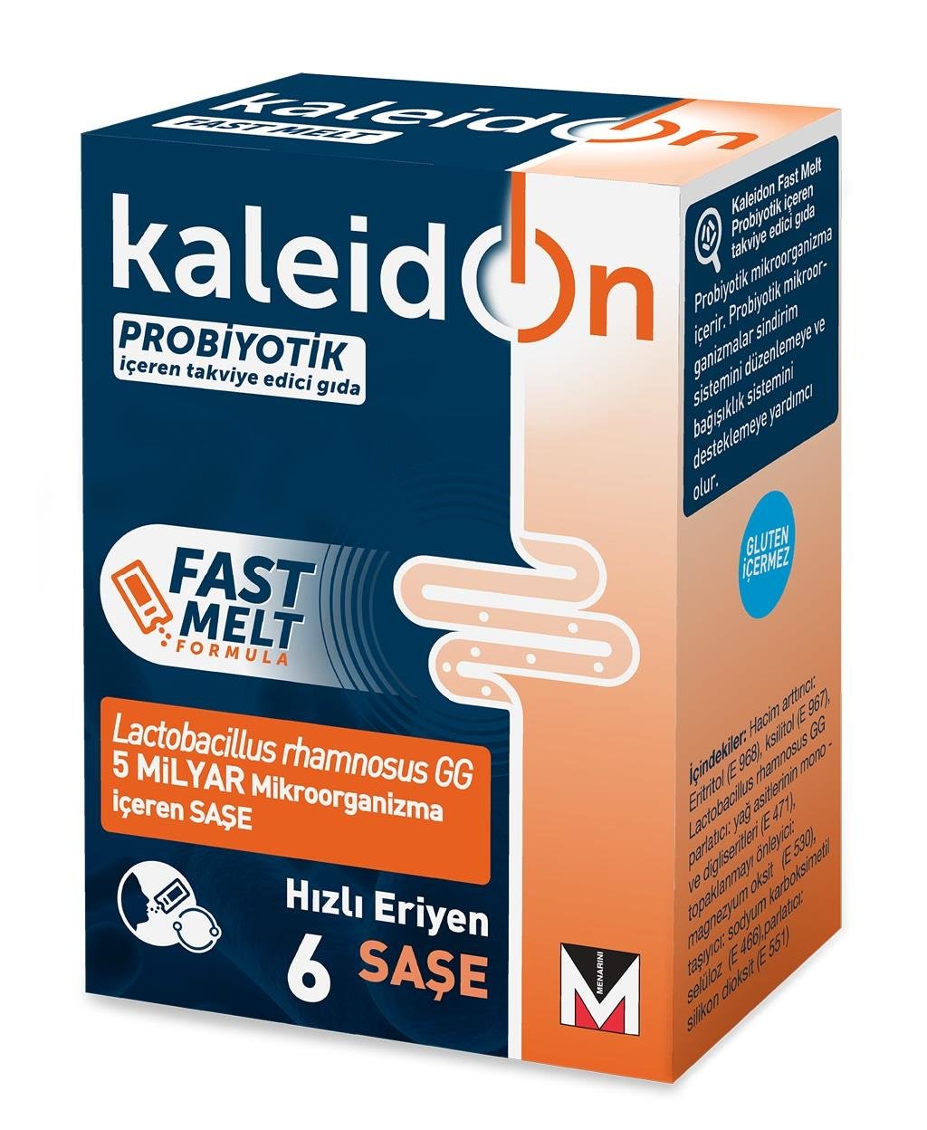 Kaleidon Probiyotik Fast Melt Formula 6 Saşe