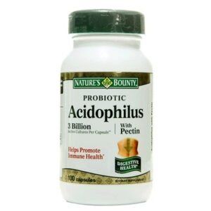 Nature’s Bounty Probiotic Acidophilus 100 Kapsül
