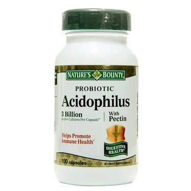 Nature’s Bounty Probiotic Acidophilus 100 Kapsül