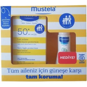 Mustela Güneş Losyonu SPF50 100 ml + Mustela Hydra Bebe 50 ml