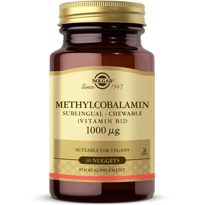 Solgar Methylcobalamin (Metilkobalamin) (Vitamin B12) 1000 mcg