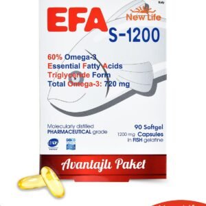 New Life EFA S-1200 mg 90 Kapsül