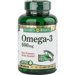 Nature’s Bounty Omega-3 600 mg 90 Softgel