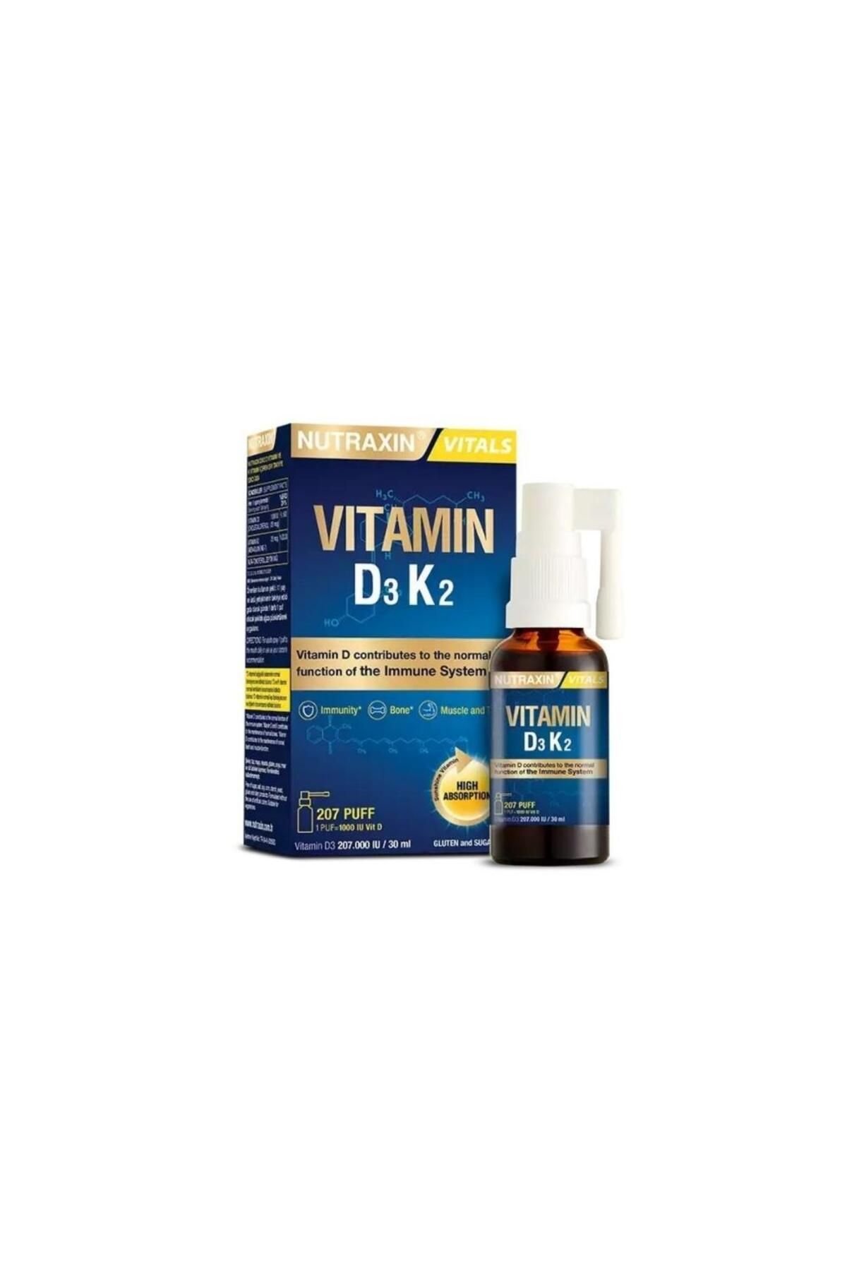 Nutraxin Vitamin D3K2 Sprey 30 ml