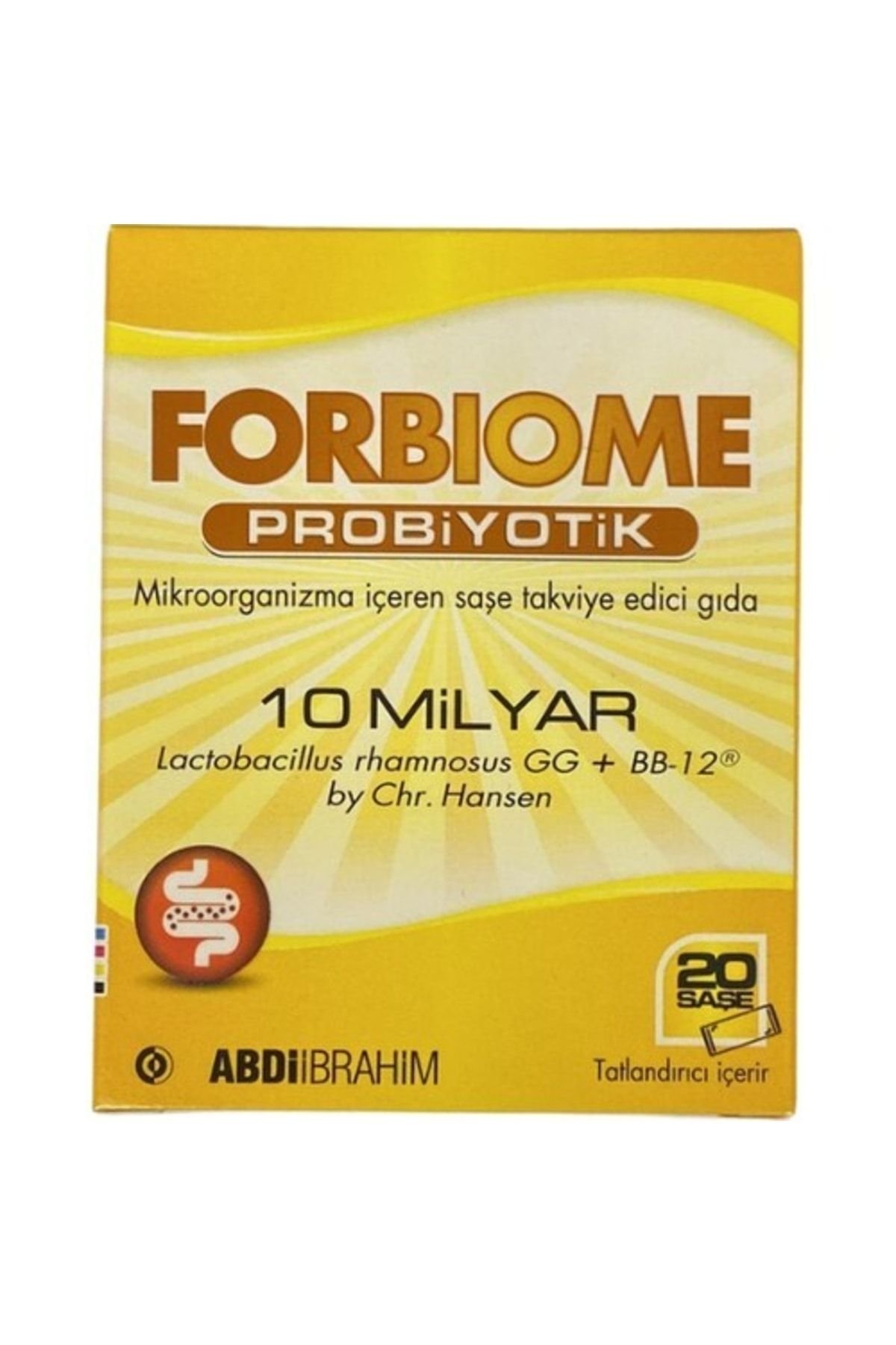 Forbiome Probiyotik 20 Saşe
