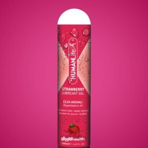 HumanLife 125 ml Çilek Aromalı Kayganlaştırıcı Jel Lubricant