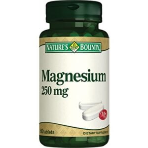 Nature’s Bounty Magnesium 250 mg 60 Tablet