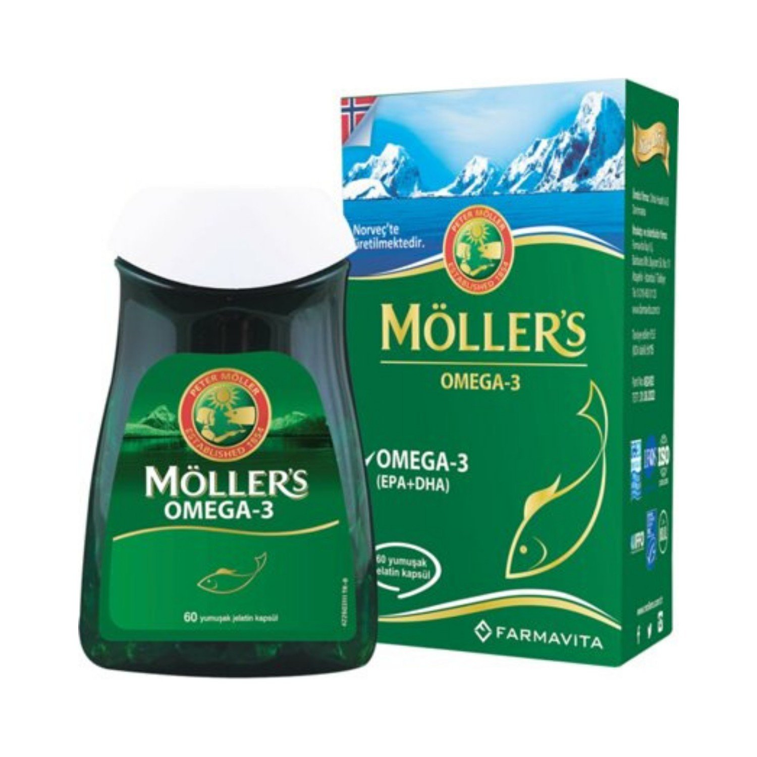 Möller`s Omega 3 60 Kapsül