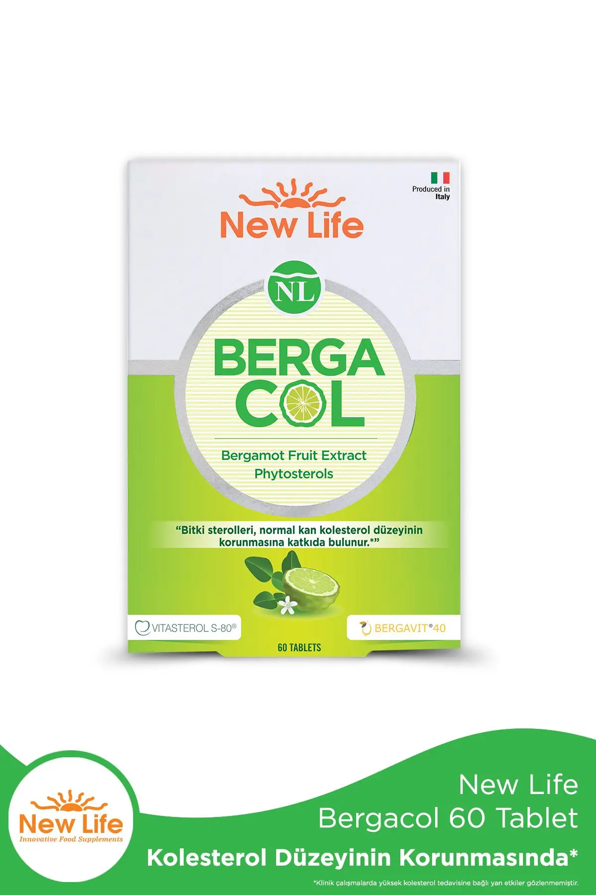 New Life Bergacol 60 Tablet