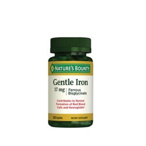Nature’s Bounty Gentle Iron 17 mg 60 Kapsül