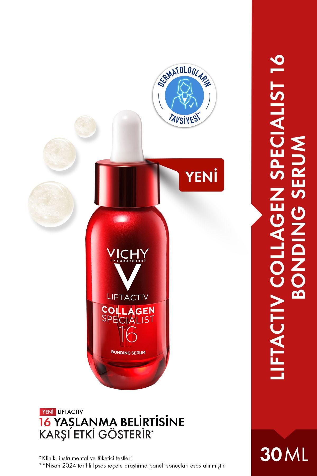 Vichy Liftactiv Collagen Kolajen Specialist 16 Bonding Serum 30 ml