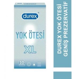 Durex Yok Ötesi Prezervatif XLarge 10`lu