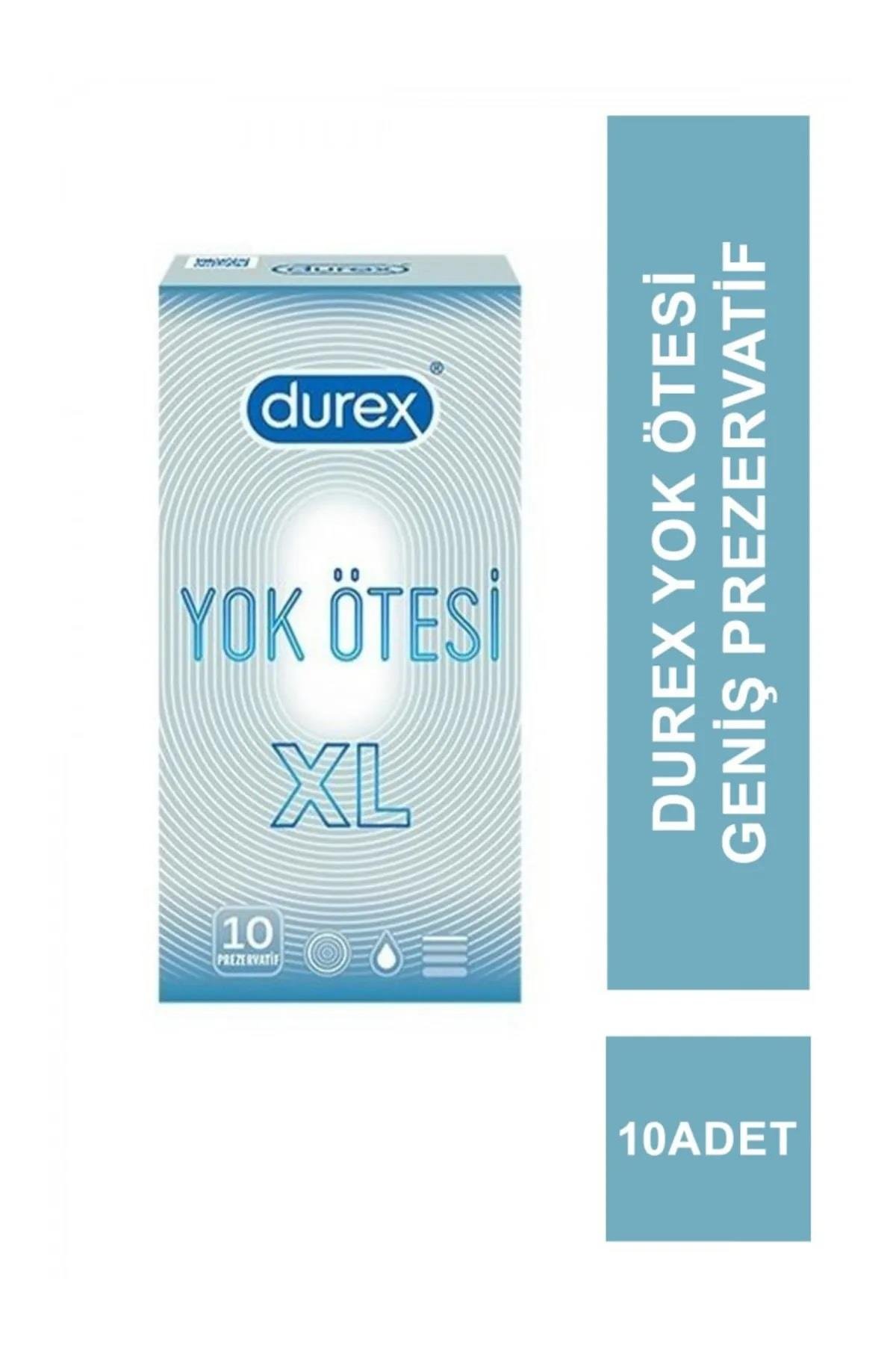 Durex Yok Ötesi Prezervatif XLarge 10`lu