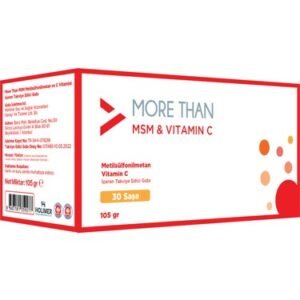 More Than MSM & Vitamin C 30 Saşe 105 gr 2 ADET