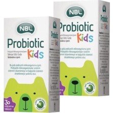 NBL Probiotic Kids 30 Çiğneme Tableti 2’li Kofre - Görsel 2