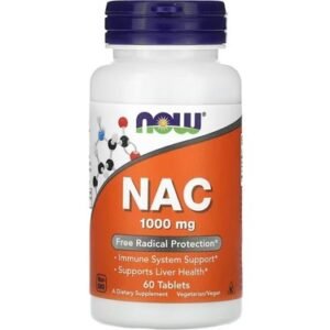 Now Foods Nac 1000 mg 60 Tablets - İthal