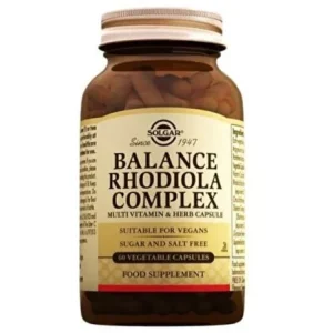 Solgar Balance Rhodiola Complex 60 Kapsül