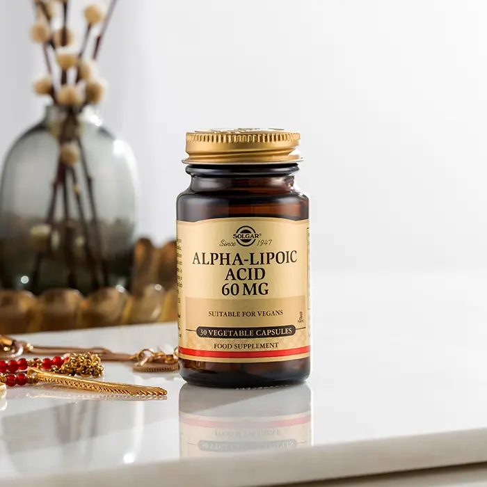 Solgar Alpha Lipoic Acid 60 mg 30 Kapsül - Görsel 2