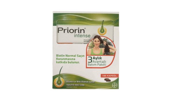 Priorin Intense Avantajlı Paket 120 + 60 Kapsül