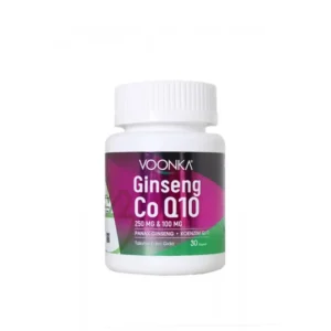 Voonka Ginseng & CoQ10 30 Kapsül