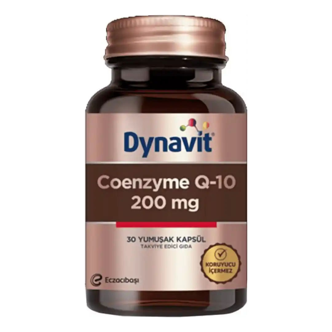 Dynavit Coenzyme Q10 200 mg 30 Kapsül