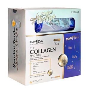 Day 2 Day Collagen Mag Plus Çilek Karpuz Aromalı 30 Saşe + Shaker Hediyeli