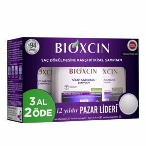 Bioxcin Siyah Sarımsaklı Şampuan 3 Al 2 Öde – Saç Dökülmesine Karşı Güçlendirici Formül