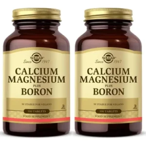 Solgar Calcium Magnesium Plus Boron 100 Tablet X 2 ADET