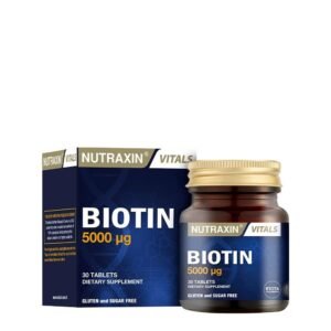 Nutraxin Biotin 5000 mg 30 Tablet