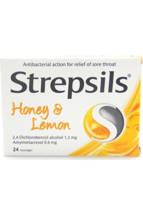 Strepsils Bal & Limon 24 Pastil