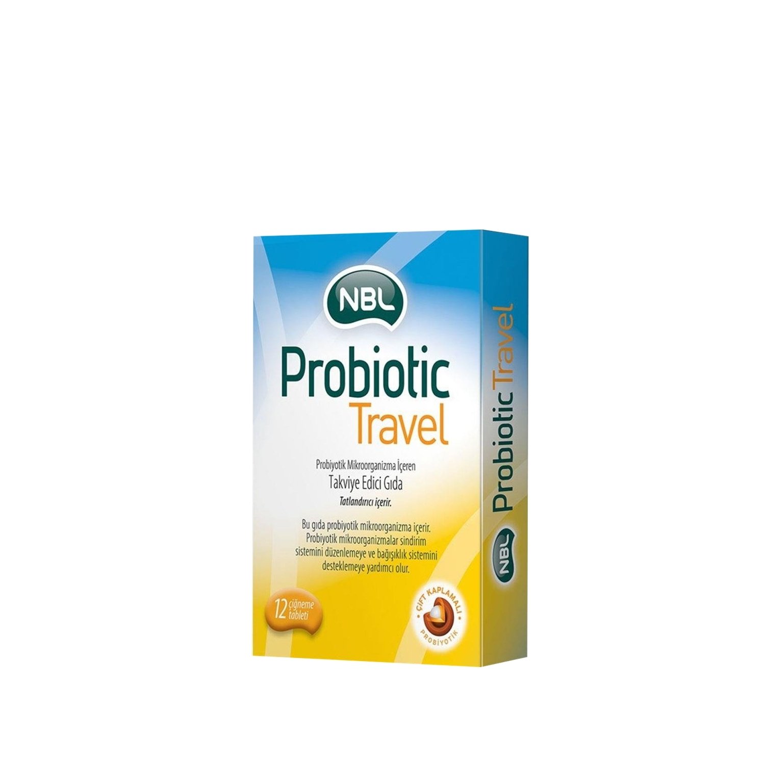 NBL Probiotic Travel Çiğneme Tableti 12 Tablet