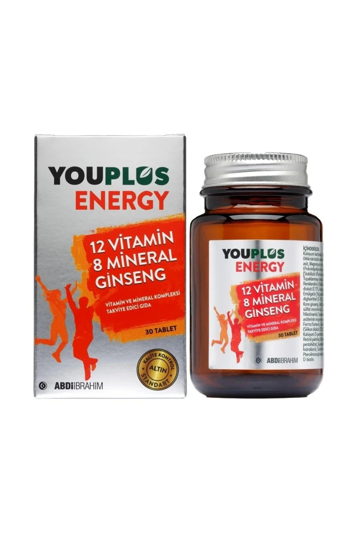 Youplus Energy Vitamin Mineral Kompleksi 30 Tablet