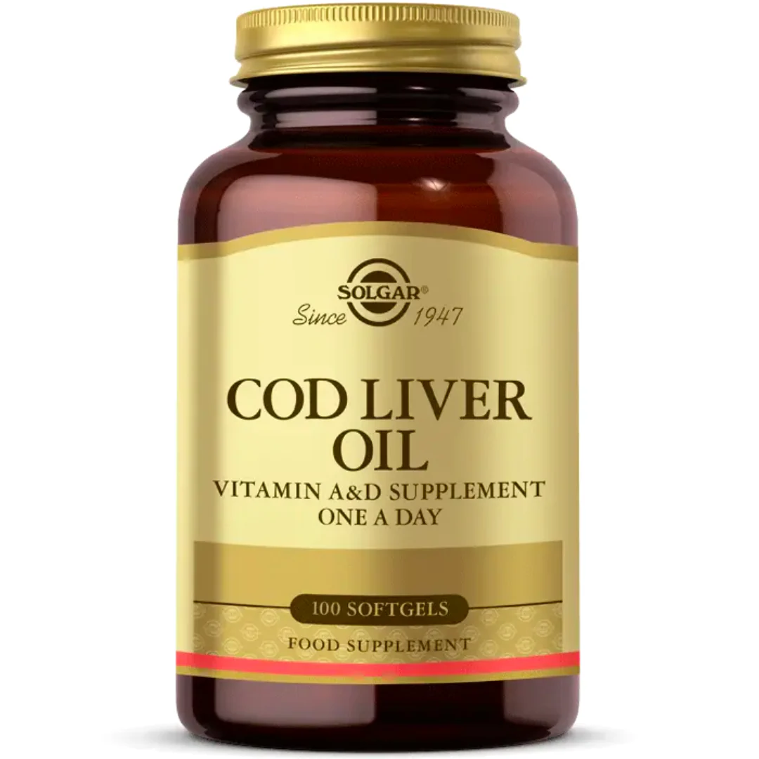 Solgar Cod Liver Oil 100 Softgel