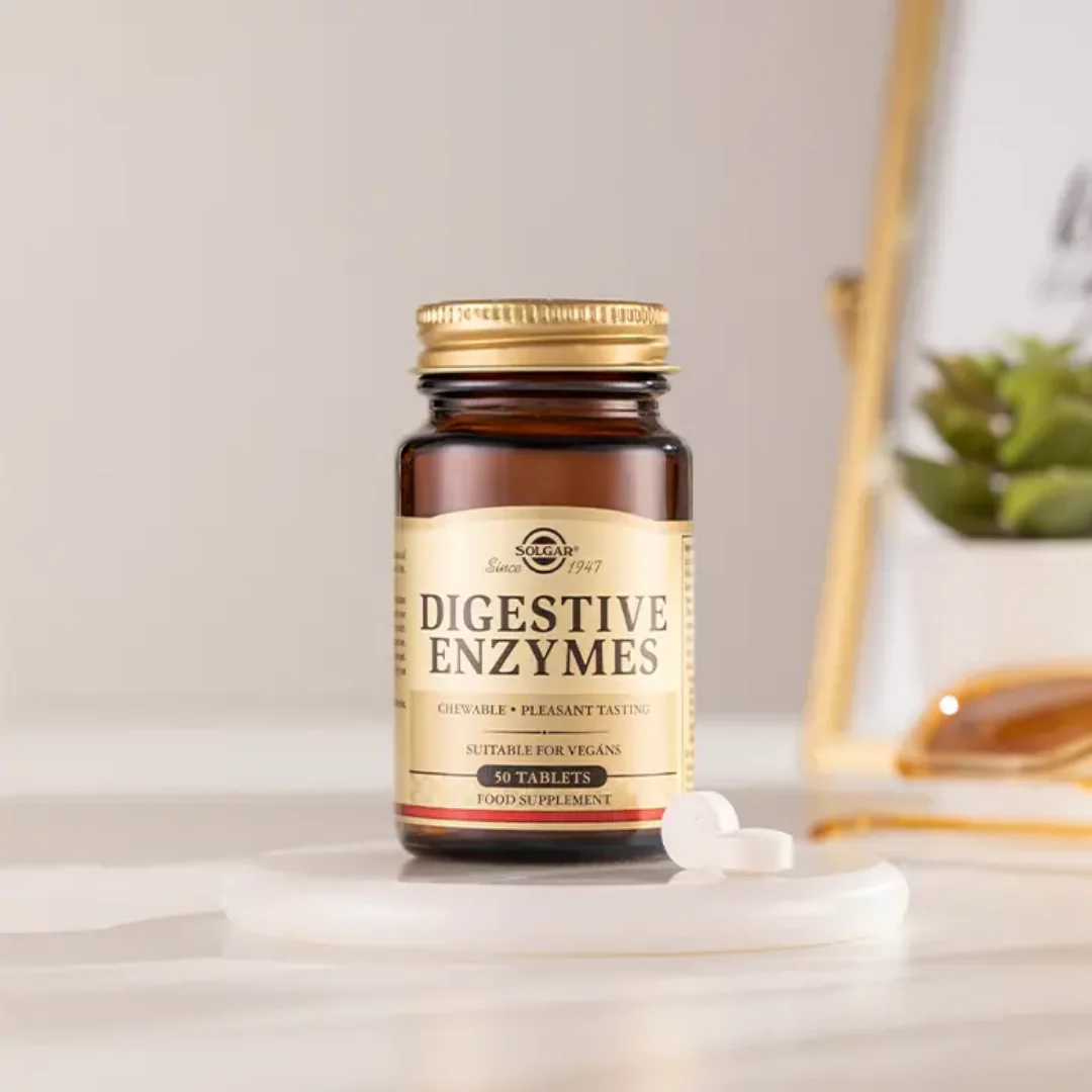 Solgar Digestive Enzymes 50 Tablet - Görsel 2
