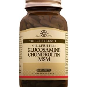 Solgar Glucosamine Chondroitin MSM 120 Tablet