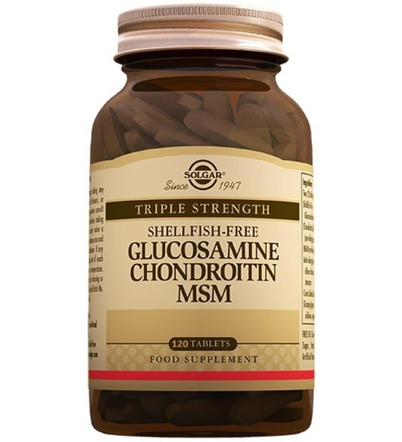 Solgar Glucosamine Chondroitin MSM 120 Tablet