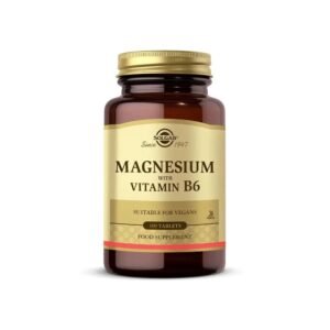 Solgar Magnesium with Vitamin B6 100 Tablet