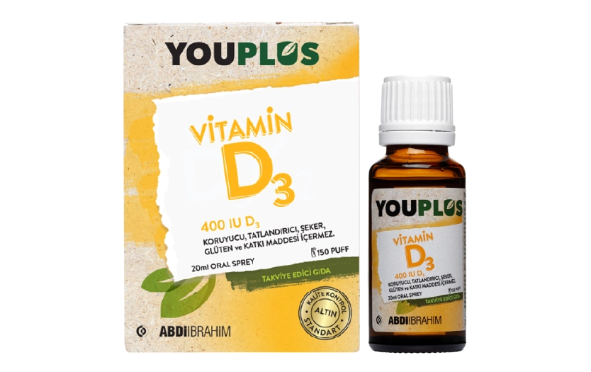 Youplus Vitamin D3 400IU Oral Sprey 20 ml