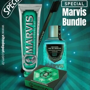 Marvis Classic Strong Mint Diş Bakım Seti