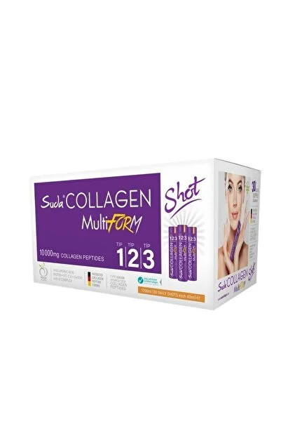 Suda Collagen Kolajen Multiform Şeftali 30 Shot