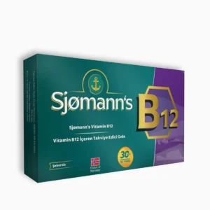 Sjomann`s B12 Çiğnenebilir Jel 30 Tablet