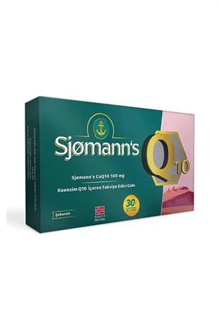 Sjomann`s Coq 10 100 mg 30 Çiğneme Jeli